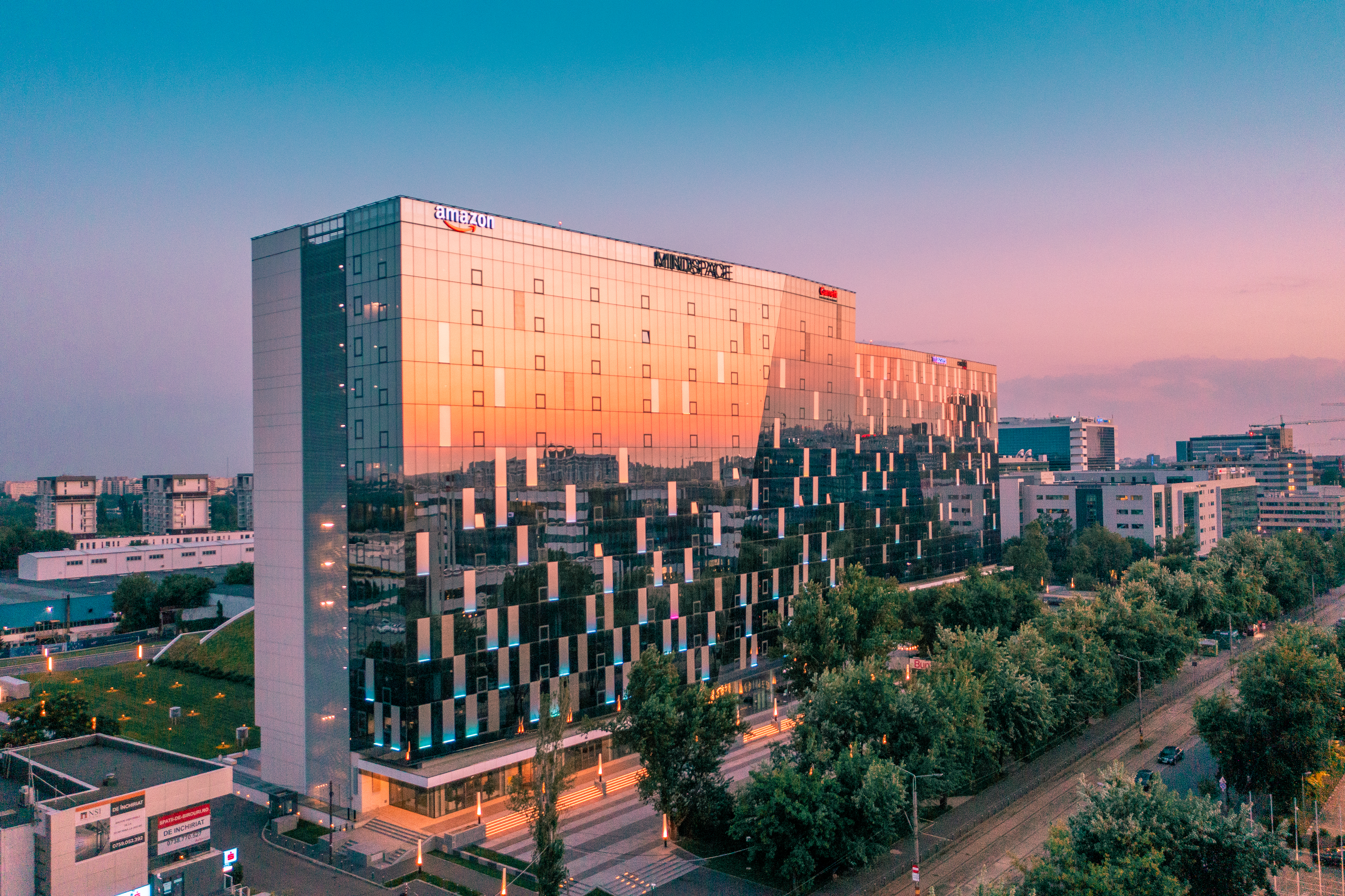 Globalworth Campus A building in Bucharest
